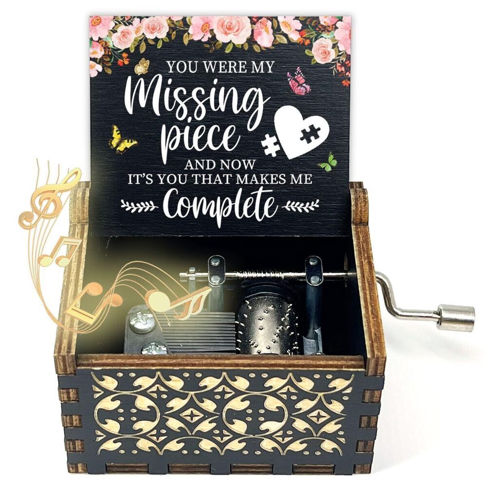 9667 You were My Missing Piece Music Box Gifts for Girlfriend Husband